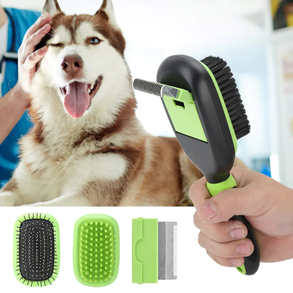 PACKYRA 5-in-1 Grooming Brush Set